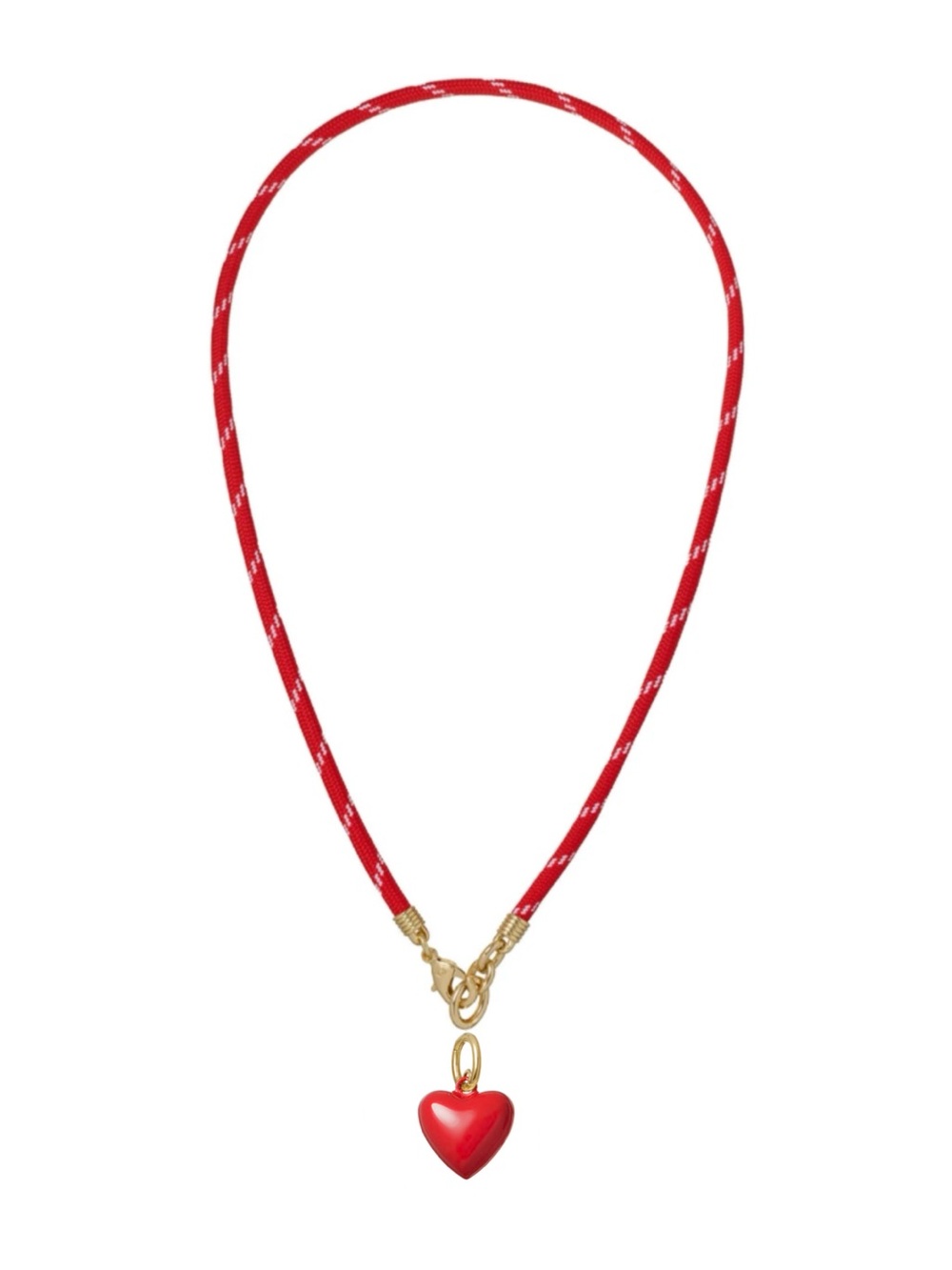 Roxanne Assoulin The Happy
Cord
Charm Necklace Red Cord
Red Heart